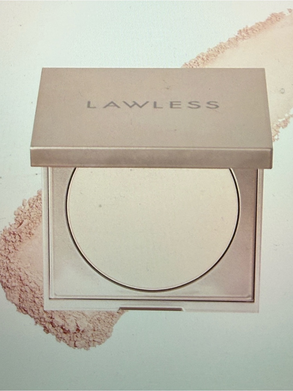 LAWLESS Skin Smoothing Talc-Free Setting Powder - NIB Color: Tutu Soft Pink
